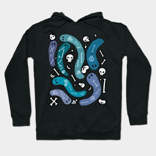 Skulls, bones and ghosts Hoodie